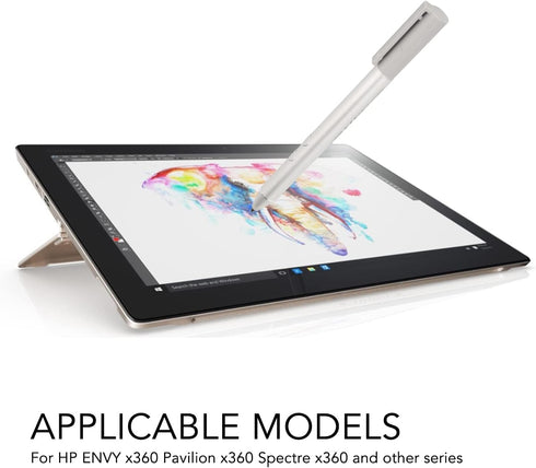 Active Pen for HP, MPP 1.51 Pen for HP , 4096 Levels Pressure Sensing Pen for HP for Envy X360 Pavilion X360 Spectre X360...