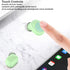 Fully Wireless Bluetooth 5.0 Rechargeable iPX4 Water & Sweat Proof Earbud Headphones w Microphone, Touch Controls, Smart LCD Charging Case, 3D Ste...