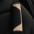 Car Seat Belt Pads Cover, 2 Pack Leather Mesh Universal Seatbelt Shoulder Strap Protector, Soft Harness Pad Safety Belt Cover for Comfortable Driv...