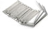 10PCS 2 Holes Document Paper Fasteners Metal Silver Binding Rings Binder Clips Two-Piece Paper Fastener Office Equipment Practical...