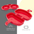 Home Basics Microwave Egg Cooker | 2 Inserts | Cook an Omelette or Individual Egg...