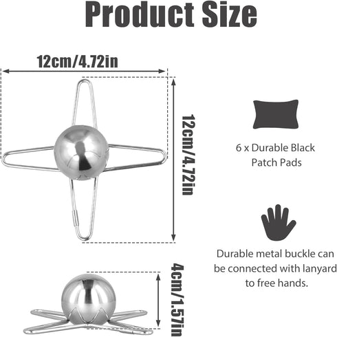 Coffee Cooling Ball, 1.57 Inch Stainless Steel Espresso Ball Reusable Coffee Freezer Ball Unleash Original Flavors Coffee Cooling Tool for Coffee ...