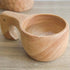 Mochiglory Wooden Mug Nordic Style Handmade Natural, Portable Wooden Drinking Cup for Coffee, Tea and Milk...