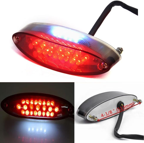 Universal 28 LEDs Motorcycle ATV Tail Light Brake Stop Lights Compatible with Suzuki Harley Davidson Honda Kawasaki DR DRZ 650 400...