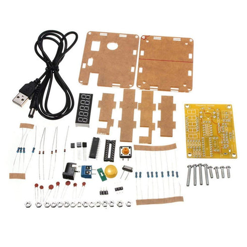 1Hz-50MHz Crystal Oscillator Tester Frequency Counter Tester Measuring Meter Case Durable DIY Led Kit...