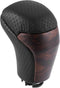 Car Automatic Gear Stick Shift Knob Gear Shift Knob Stick Shifter for Toyota Tacoma 2016-2021 Highlander 2014-2019 Black Gold Tone Wood Grain...