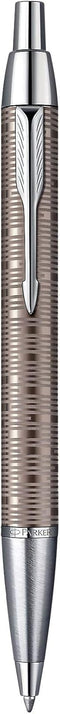 PARKER IM Premium Ball Point Pen with Medium Nib - Brown Shadow C.C....
