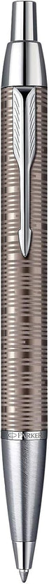 PARKER IM Premium Ball Point Pen with Medium Nib - Brown Shadow C.C....