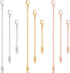 9Pcs Anklet Extender, Mabor Removable Necklace for Women Necklace Extenders Stainless Steel Jewelry Chain Extenders for Bracelet Necklace(Gold/Sil...