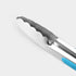 ALLWIN-HOUSEWARE W 304 Stainless Steel Kitchen Cooking Tongs, 9" and 12" Set of 2 Sturdy Grilling Barbeque Brushed Locking Food Tongs with Ergonom...