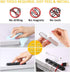 Cable Clips Cord Management Organizer, 3 Packs Silicone Adhesive Hooks, Wire Holder USB Power Charging Accessory Mouse PC Nightstand Desktop Wall ...
