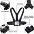 ASOCEA Action Camera Chest Mount Strap,Adjustable Vest Chest Harness Belt Compatible with Gopro Hero 13 12 11 10 9/AKASO EK7000/Brave 4/Brave 4 pr...