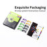 Dental IPR Strip System 10Pcs Orthodontic Interproximal Reduction Enamel Kits (A/Multi-Colored)...