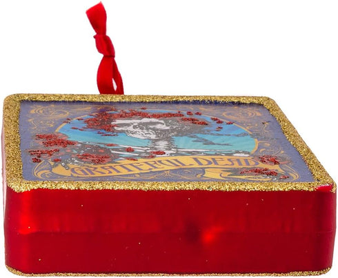Kurt Adler Glass Grateful Dead Ornament, 4.25-Inch for Christmas...