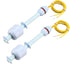 uxcell PP Float Switch for Water Pump Tank Liquid Water Level Sensor M10 115mm Length Blue 2pcs...