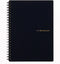 Maruman MNEMOSYNE Notebook 8.27 x 5.83 Inches (A5), 7mm ruled 24-line, 80 Sheets (N195A), Black...