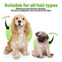 Pet Bath Massage Brush - Premium Cat and Dog Bath Brush Scrubber with Removable Cover - Soft Bristle Silicone Dog Brush for Short & Long Haired Pe...