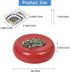 Hilltian Magnetic Pin Cushion with 100 Plastic Head Pins, Magnetic Pins Holder for Sewing Quilting (Red)...