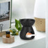 ComSaf Essential Oil Burner Wax Melt Burners Set of 1, Aromatherapy Aroma Burner Ceramic Oil Diffuser Candle Tealight Holder Home Bedroom Decor Ch...