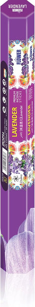 Lavender Incense Sticks Pack of 120 – Natural Aromatherapy for Relaxation, Meditation & Air Purifying – Chakra Premium Hand-Rolled Incense – Gift ...