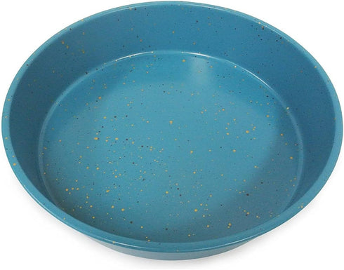casaWare Ceramic Coated NonStick 9-Inch Round Pan, Blue Granite...