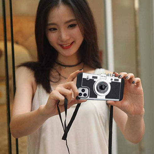 Awsaccy Emily in Paris Phone Case for iPhone 15 Pro 6.1 inch 2023 Camera Case Vintage Cover Cute 3D Cool Unique Design Silicone Case with Removabl...