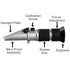 Brix Refractometer 0~90%, Handheld Sugar Refractometer, High Accurate Brix Measurement Meter with ATC for Fruit, Beverages&Juice, Honey, Maple Syr...