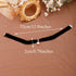 Missgrace Sexy Simple Black Pearls Short Choker Necklace Dainty Halloween Gothic Punk Bar Party Custume Vintage Thick Choker Necklace for Women...
