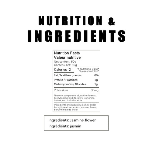 TooGet Fragrant Natural Pure Jasmine Buds Dried Jasmine Flowers Wholesale, Herbal Tea - 2 OZ...