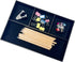 UnionBasic Flat 4-Slot Leather Desk Drawer Tray Stationery Sundries Gadget Organizer Storage Box Pen Pencil Holder Case Container (Black)...