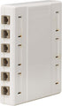 Tripp Lite 12-Port Surface-Mount Box for Keystone Jacks, Additional Breakout Pieces for Wide Compatibility, Mounting Screws Included, TAA Complian...