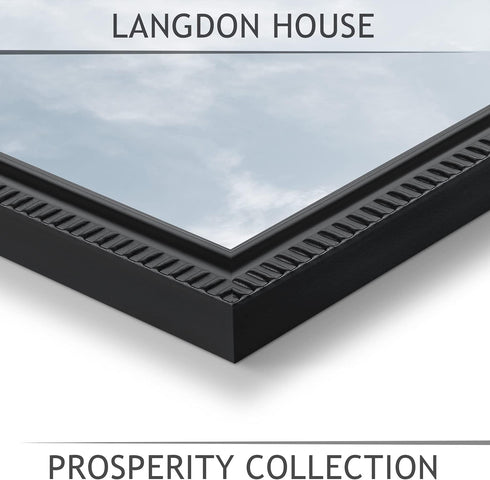 Langdon House 5x7 Picture Frames (Black, 12 Pack), Contemporary Frame Set, Wall Mount or Table Top, Prosperity Collection...