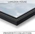Langdon House 5x7 Picture Frames (Black, 12 Pack), Contemporary Frame Set, Wall Mount or Table Top, Prosperity Collection...