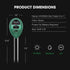 VIVOSUN Soil Tester, 3-in-1 Plant Moisture Meter Light and PH Tester for Home, Garden, Lawn, Farm, Indoor and Outdoor Use, Promote Plants Healthy ...