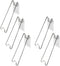 5 Pcs Adhesive Easel Back for Picture Frame Adjustable Picture Frame Easel Stand Stainless Steel Picture Frame Stand Fits for Frame Height 0.86"-1...