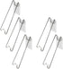 5 Pcs Adhesive Easel Back for Picture Frame Adjustable Picture Frame Easel Stand Stainless Steel Picture Frame Stand Fits for Frame Height 0.86"-1...