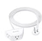 TROND Flat Extension Cord 6 Feet | Flat Plug Power Strip | 3 Prong Grounded 3 Outlets | 1625W | 13A | 16 Gauge Power Cord | for Indoor Home Kitche...