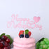 10pcs Happy Mothers Day Cake Toppers Acrylic Cake Picks for Mothers Day Birthday Cake Decoration - Rose Gold...