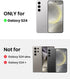 Samsung Galaxy S24 Case for Women, Cute Neon Bright Color, Glitter Bling Thin Slim Shockproof Silicone Sparkly Case, Soft TPU Phone Case for Women...