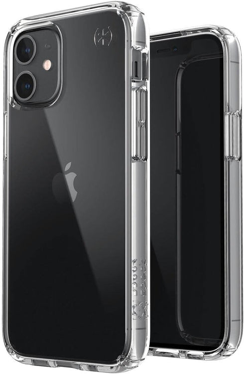 Speck Products Presidio Perfect-Clear iPhone 12 Mini Case, Clear/Clear...