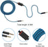 Replacement Audio Cable Compatible with Astro A40 A40TR Gaming Headset, Inline Mute Wire and No Volume Control Cord(Blue)...