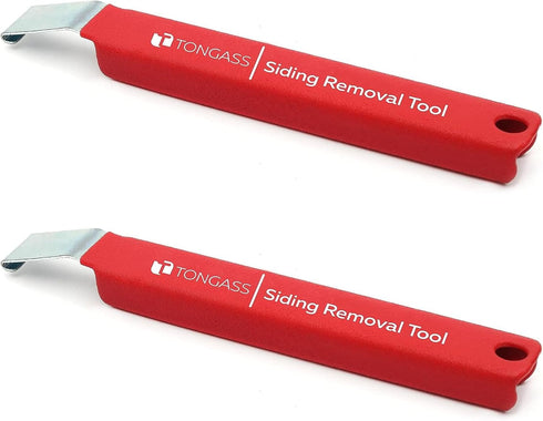 (2-Pack) Vinyl Siding Removal Tool with Extra Long Handle - 7 inches One-Piece Steel Blade Vinyl Installation and Removal - The Ultimate Vinyl Sid...