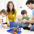 4 in a Row Game Big, 6 Spare Discs Included, Board Games Toys for Boys, Classic Four in a Row and Family Fun Games for Ages 3 4 5 6 7 8 Year Old K...