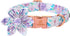 Lionheart Glory Dog Collar, Purple Dog Collar with Flower, Cute Floral Pattern Pet Collar Adjustable Dog Collar for Large Dogs...