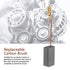 Carbon Brush, 20PCS 100 5 * 8 * 16mm Replaceable Motor Carbon Brushes Power Tool for Generic Electric Motor...