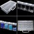 64 Grid Diamond Embroidery Box Jewelry Drill Storage Boxes Clear Plastic Diamond Painting Accessories Boxes for DIY Craft...
