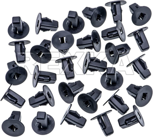 Rexka 30pcs Fender Liner Screw Grommet Compatible with Toyota Lexus 90189-06236 Highlander Prius Tundra LC500 RC200t RC300 RC350...
