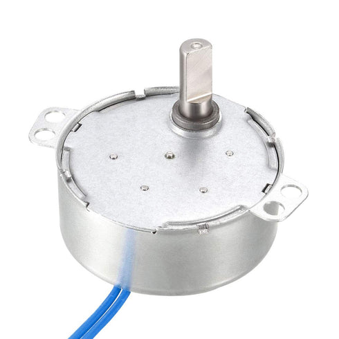 uxcell Electric Motor Turntable Synchronous Motor 100-127 VAC 2.5-3RPM 50/60 Hz 4W CW Direction for Hand-Made, Model or Guide Motor...