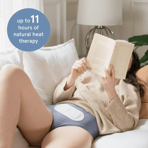 LOLA Heating Patches for Period Cramps (3 Count), Soothing Natural Heat Therapy for Pain Relief, Disposable Heating Pad...