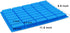 Mity rain 2 pack 40 Cavity Narrow Rectangle Silicone Caramel Candy Molds Chocolate Bar Mold for Truffles, Ganache, Jelly, Praline, Brownie, Butter...